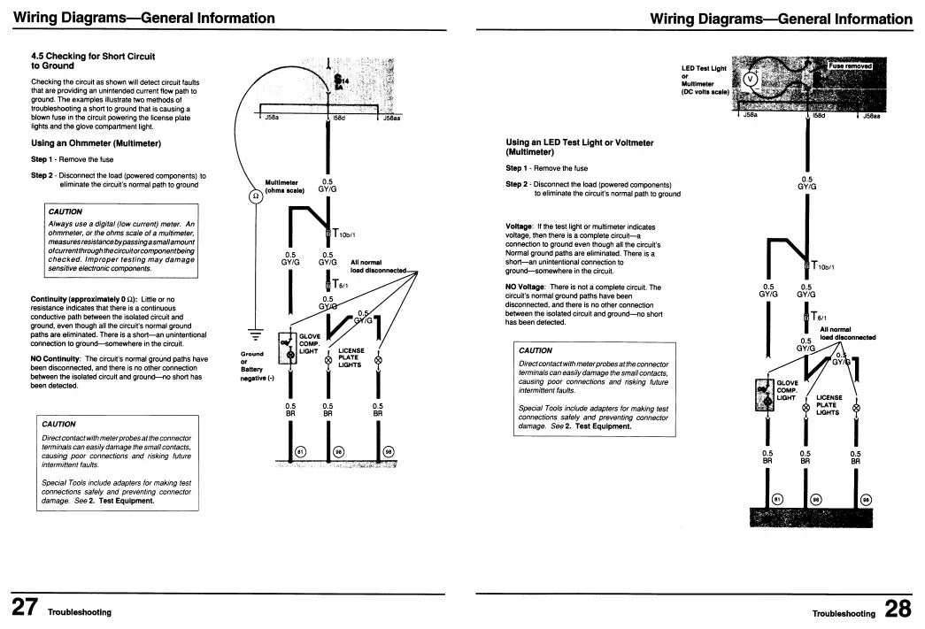 Página interna 3 — Manual de Oficina Volkswagen Corrado G60, VR6 e SLC 1990–1994
