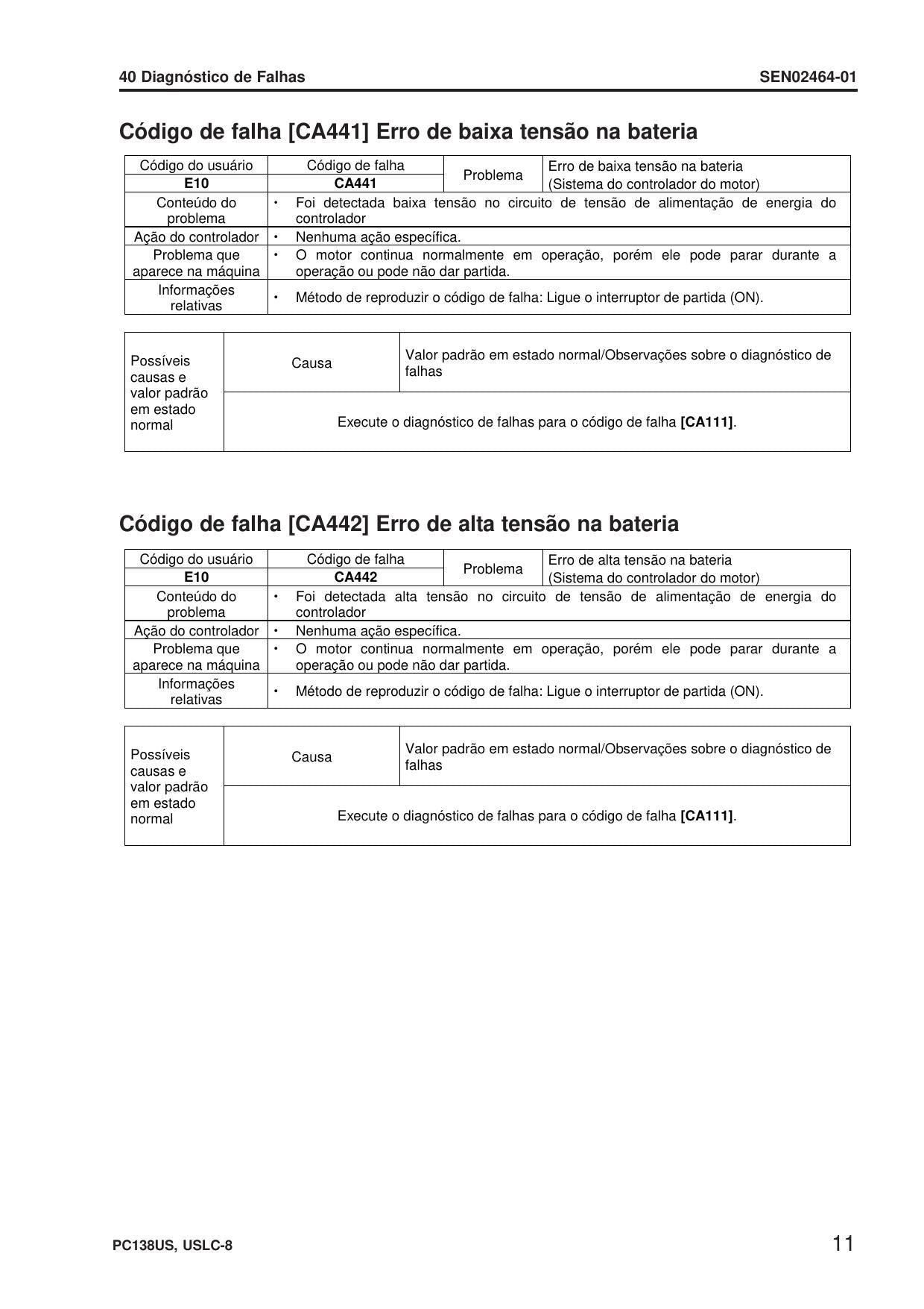 Página do manual - PC138US-8 / PC138USLC-8