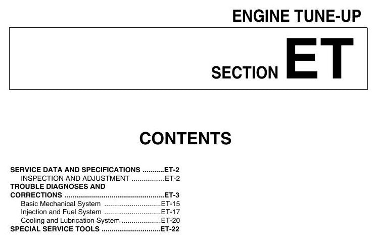 1D1,1D2,1F1,1F2-QD32 Engine - Manual de Serviço Nissan