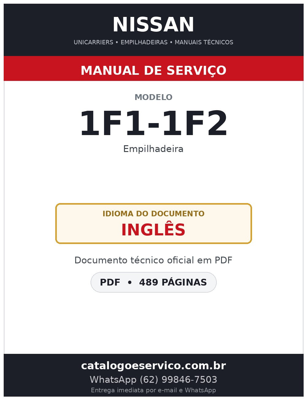 1F1-1F2 - Manual de Serviço Nissan