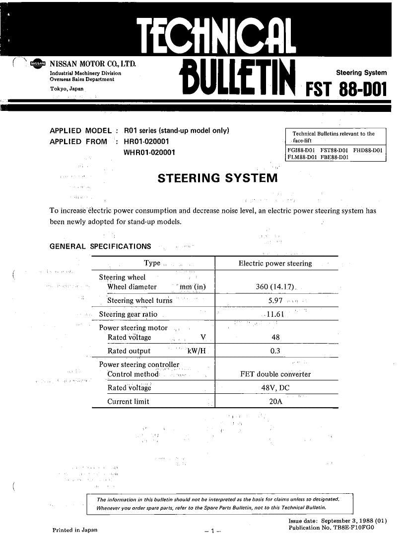 R01 - Manual de Serviço Nissan