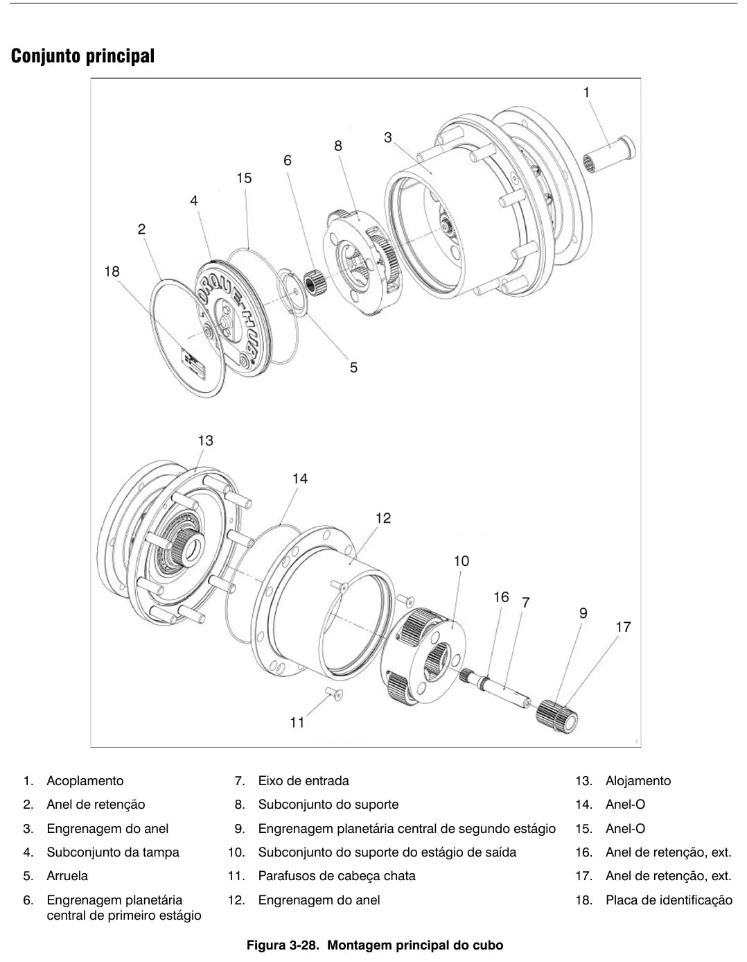 Página interna com ilustração técnica — JLG 3369LE / 4069LE / M3369 (amostra 2 de 2)