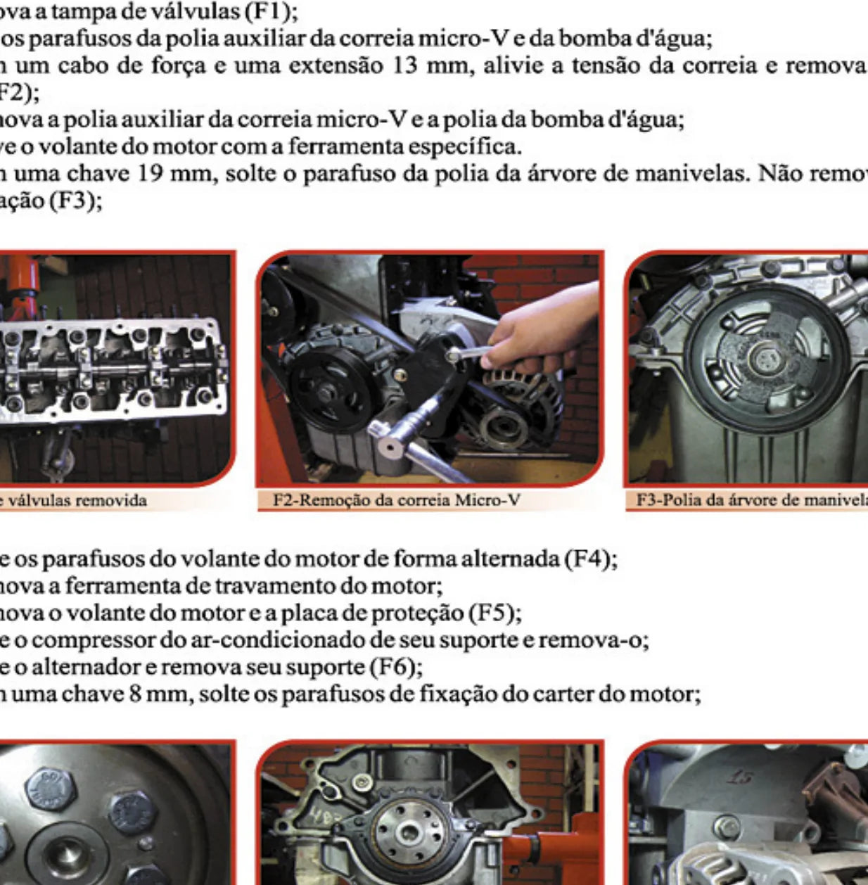 FORD EcoSport 1.6 Flex — figura técnica — página interna do manual de serviço