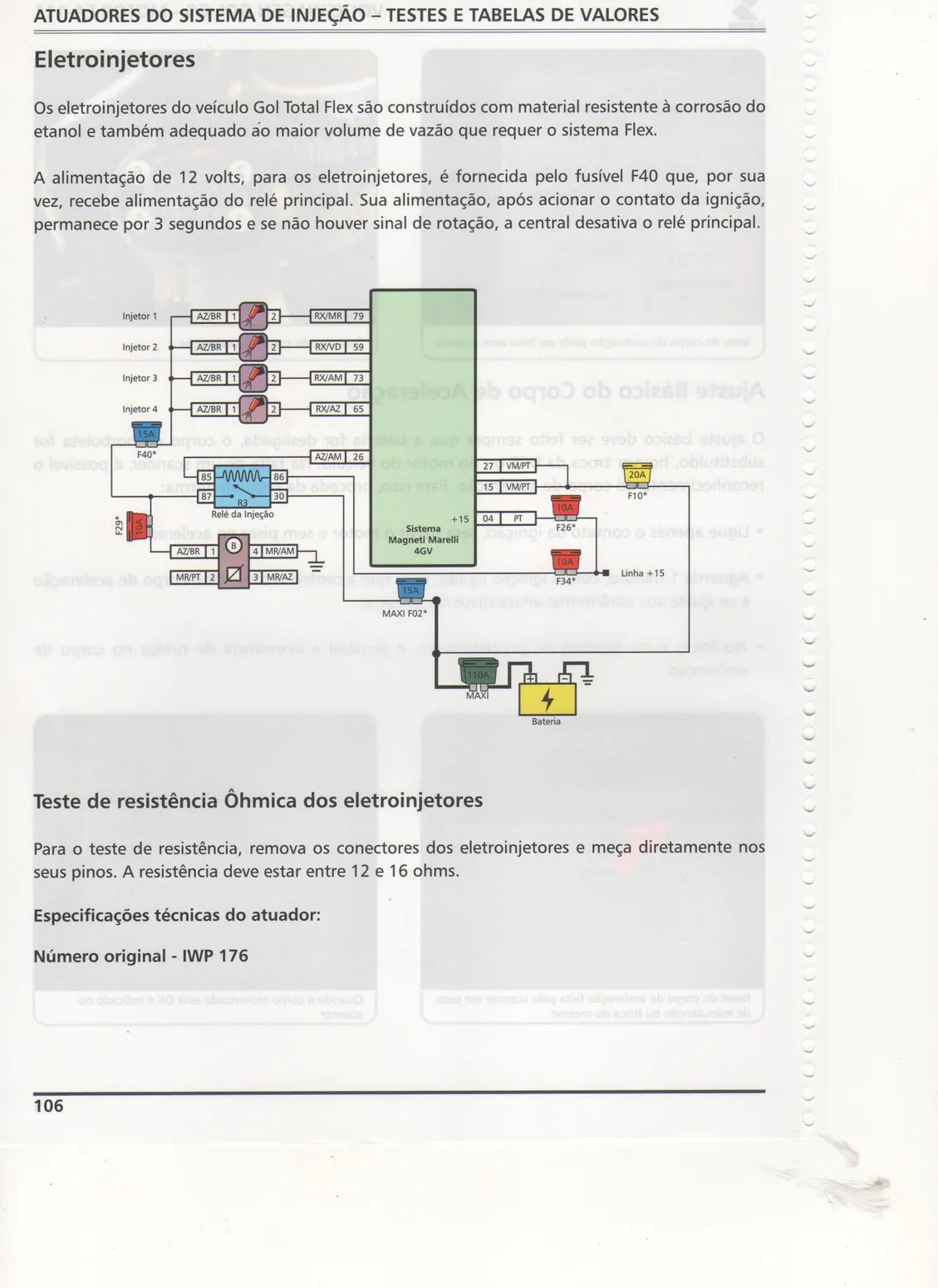 Página interna 1 — Manual de Serviço Volkswagen Gol G5 1.0 e 1.6