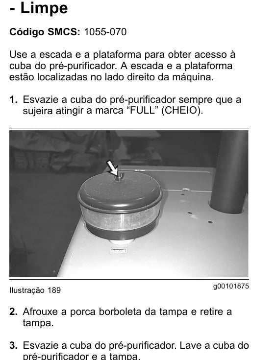 Manual do Operador Caterpillar 966H 972H — página interna 3