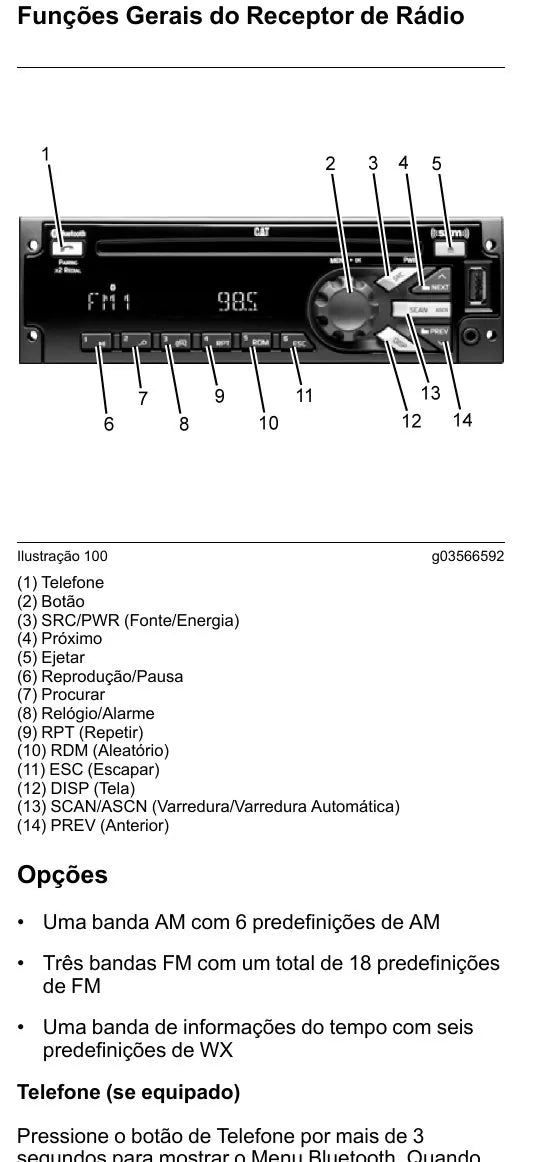 Manual do Operador Caterpillar 966L 972L — página interna 1