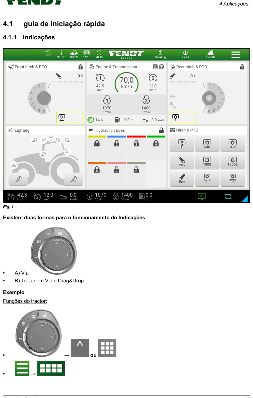 Manual do Operador Fendt Precision Farming FendtONE — 2024 — 266 Páginas em PDF — página interna 1