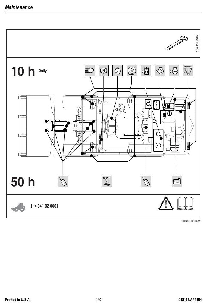 Manual do Operador GEHL 280 Carregadeira de Rodas — operação, técnicas de caçamba e manutenção da carregadeira 4x4 compacta — página interna 2