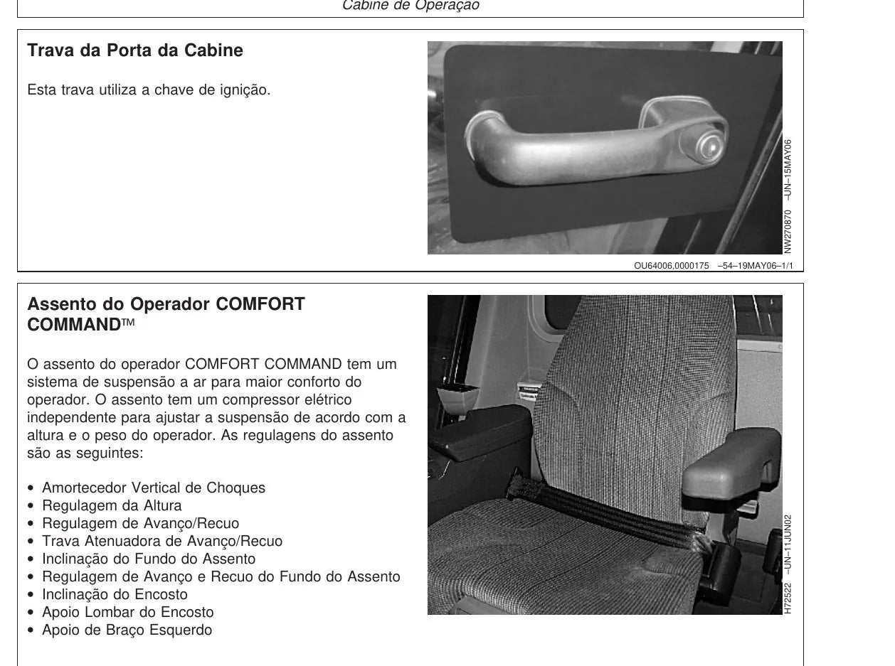 Manual do Operador John Deere 3510 Colhedora de Cana — página interna 2