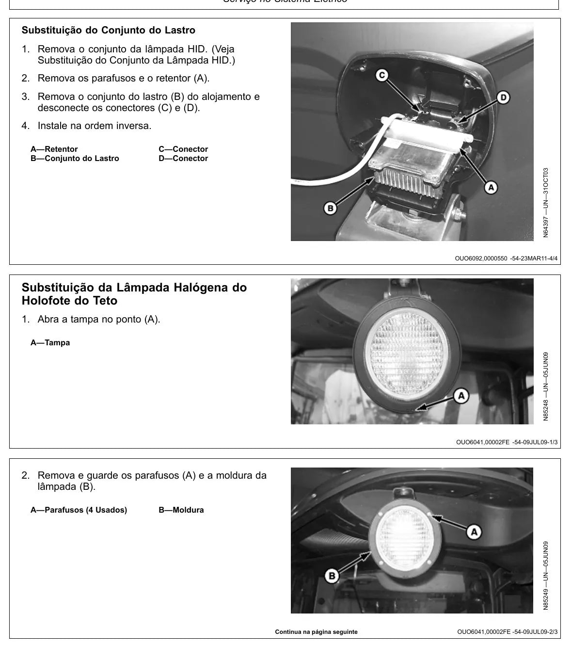 Manual do Operador John Deere 4630 Pulverizador — página interna 2
