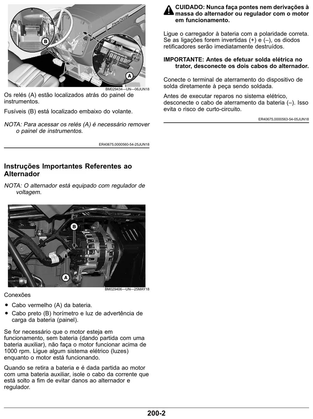 Manual do Operador John Deere 5060N e 5080EN — página interna 1
