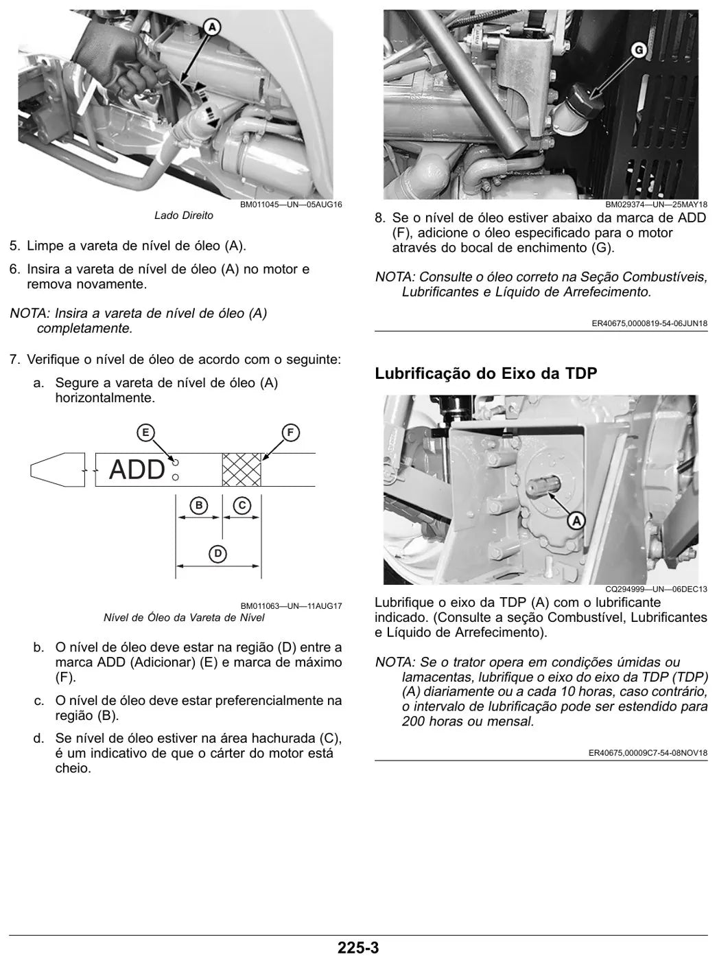 Manual do Operador John Deere 5060N e 5080EN — página interna 2