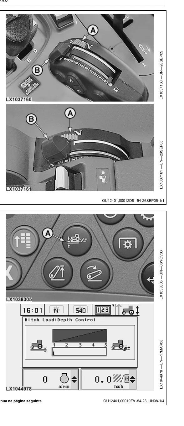 Manual do Operador John Deere 6230 6330 6430 Premium — página interna 3