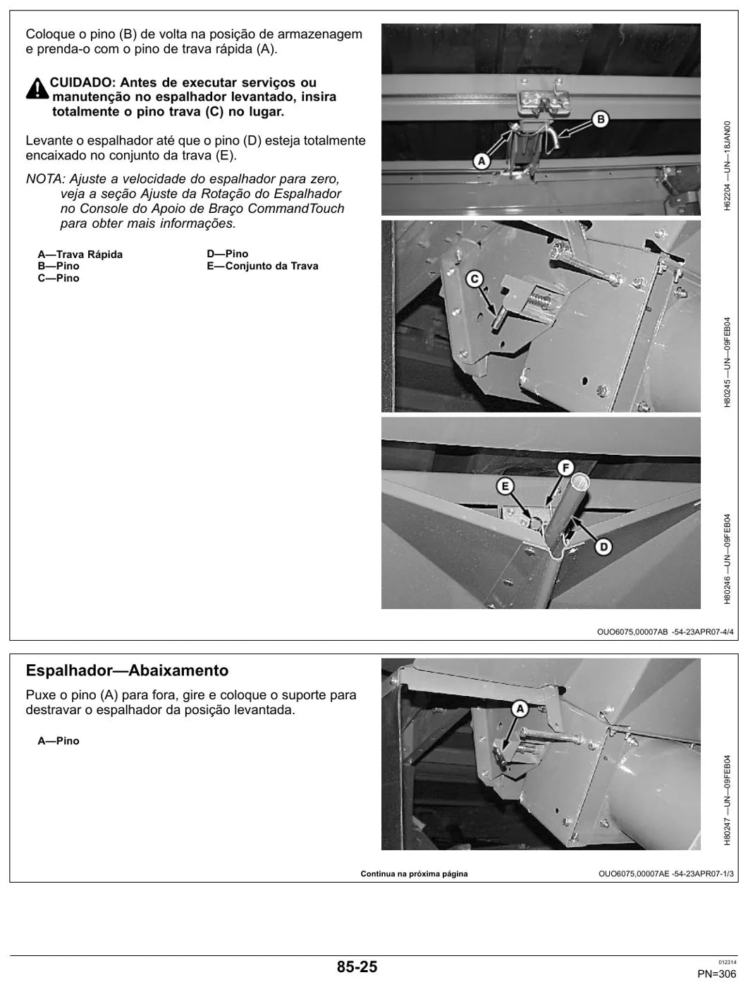 Manual do Operador John Deere 9670 STS e 9770 STS — página interna 1