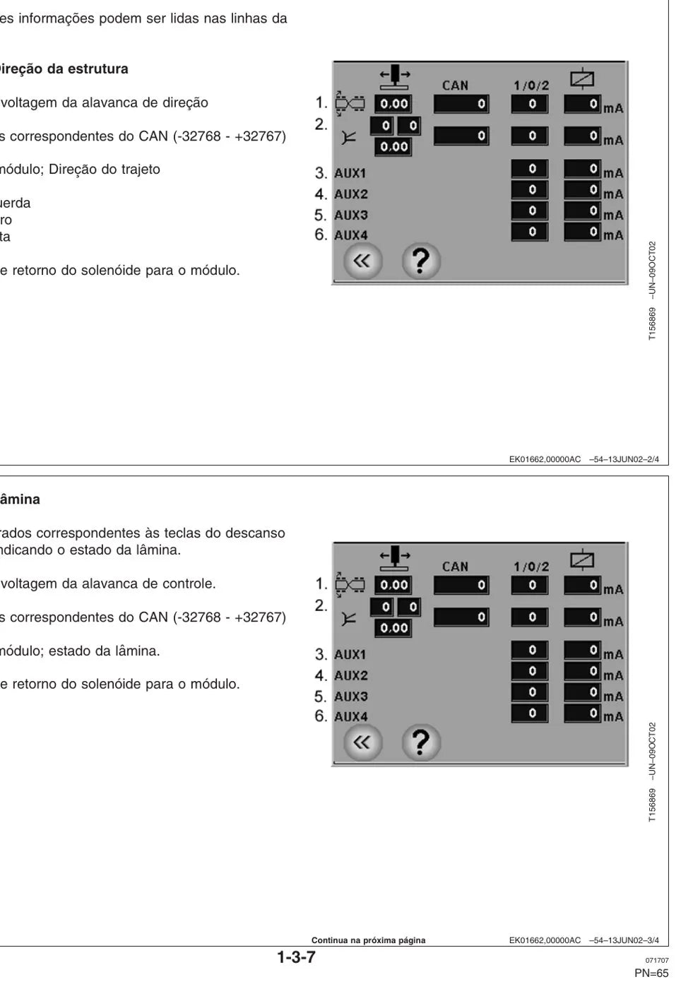 Manual do Operador John Deere TMC 4.13 Forwarder — página interna 3