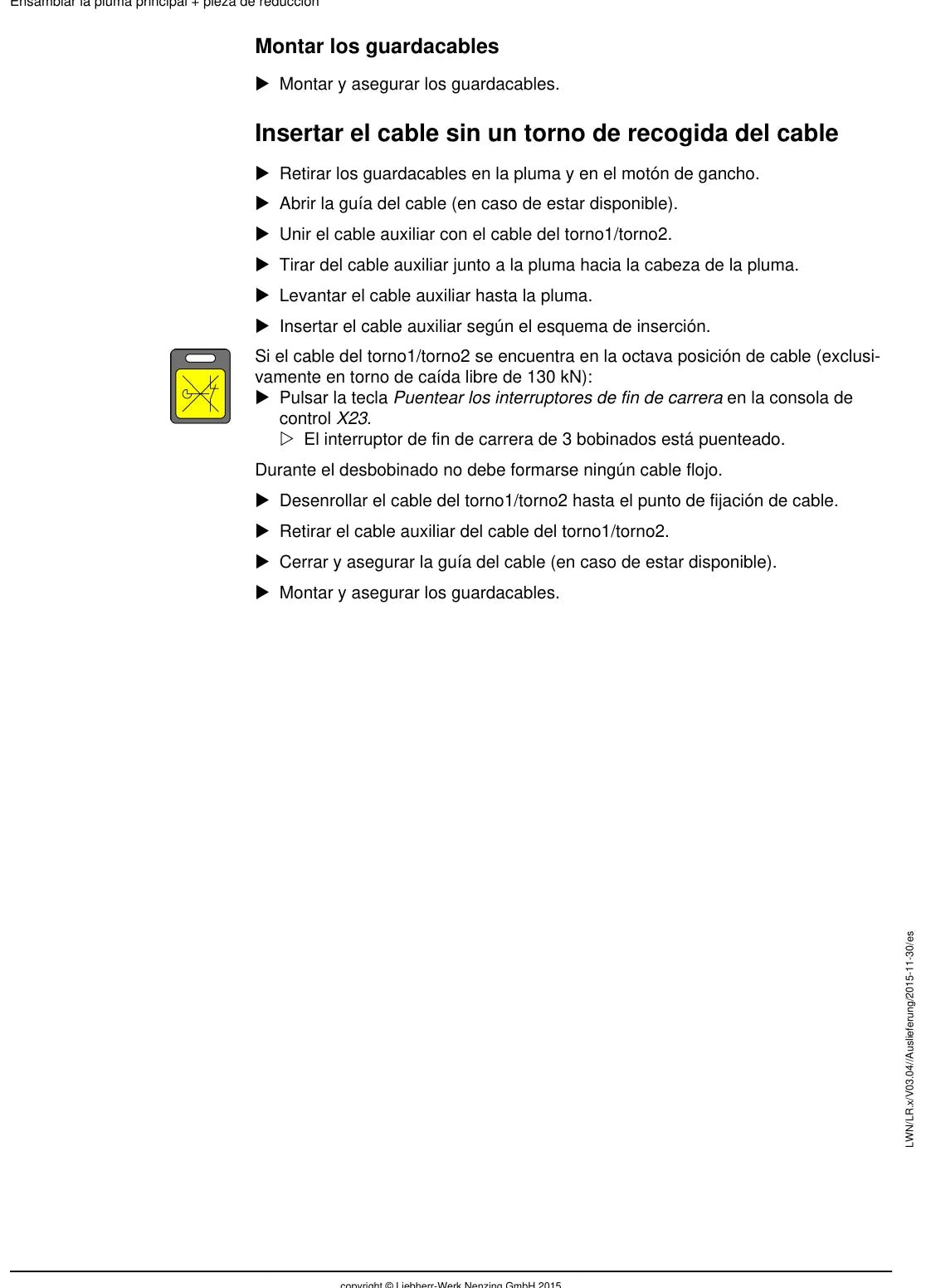 Liebherr LR 1300 SX W — vista 4 do documento
