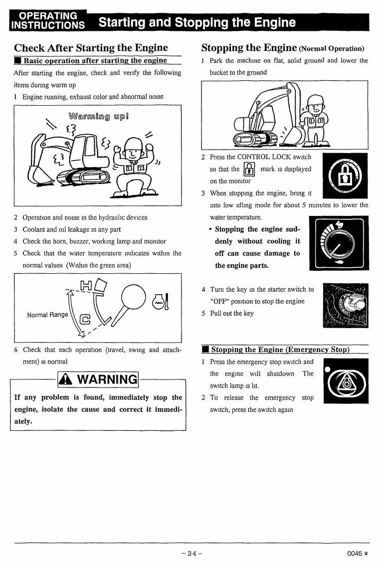 Manual do Operador Link-Belt 1600Q2 Escavadeira Hidráulica — página interna 2