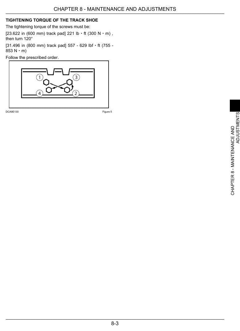 Manual do Operador Link-Belt 235X3 Escavadeira Hidráulica — página interna 3