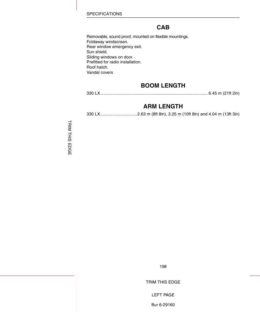 Manual do Operador Link-Belt 330 Escavadeira Hidráulica — página interna 3
