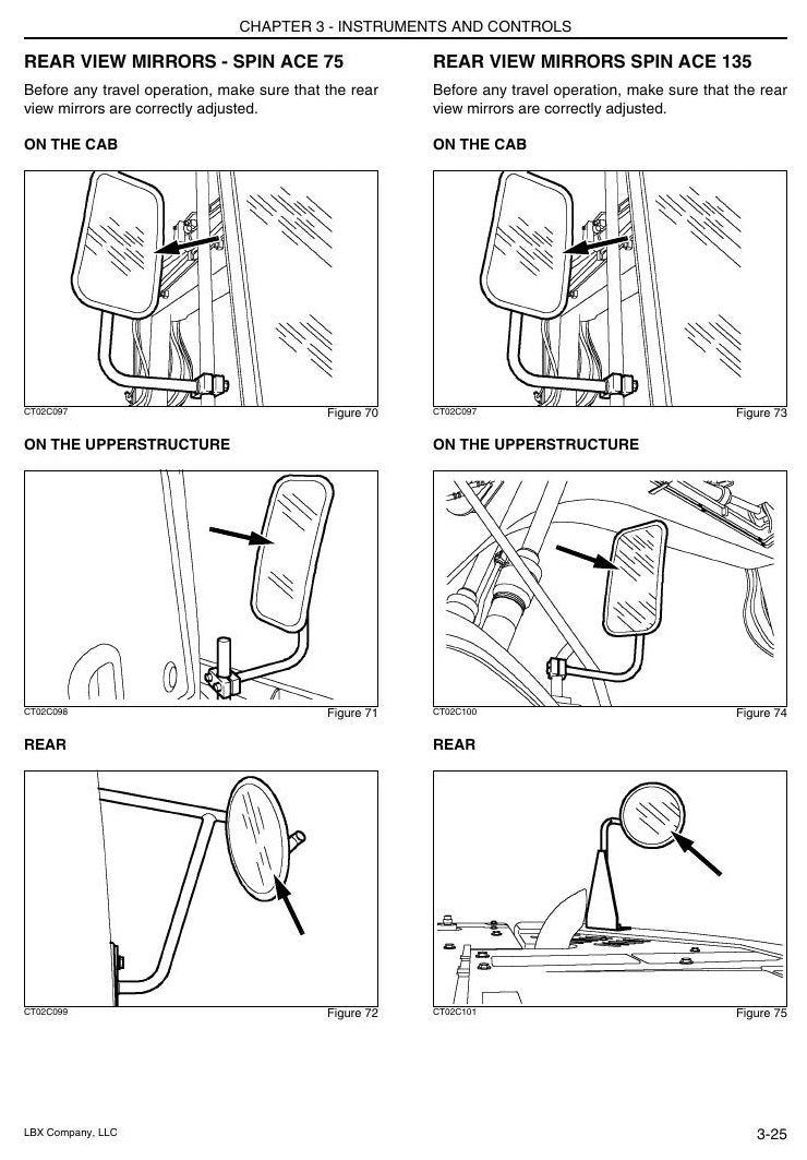 Manual do Operador Link-Belt 75-135 Escavadeira Hidráulica — página interna 2