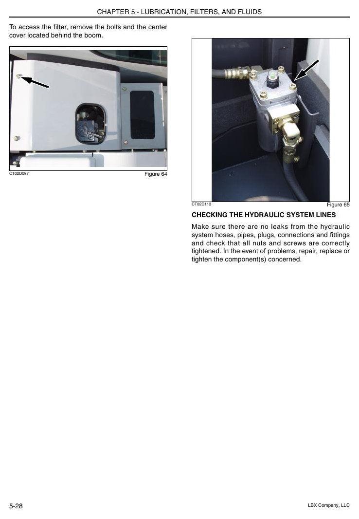 Manual do Operador Link-Belt 80 Escavadeira Hidráulica — página interna 4