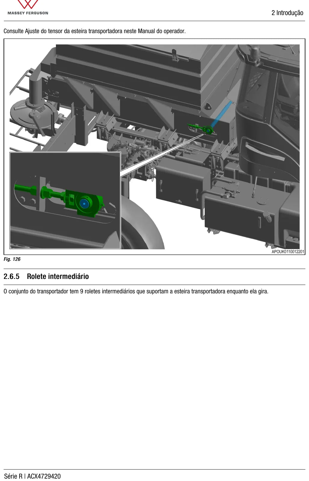 Manual do Operador Massey Ferguson 560R — Distribuidor de Fertilizantes — 2024 — 463 Páginas em PDF — página interna 4