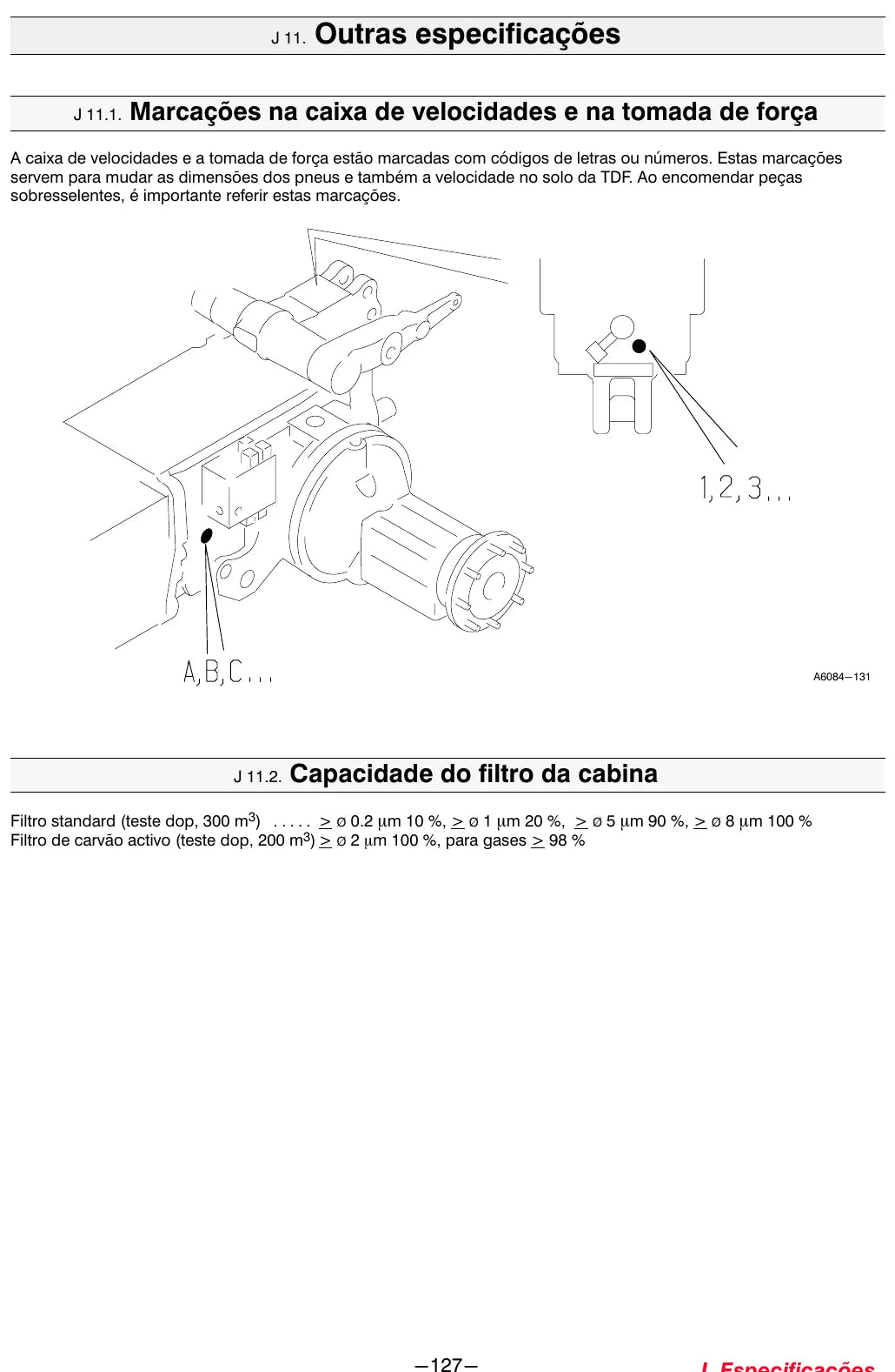 Manual do Operador Valtra 6200, 6300 e 6400 — Trator — 2005 — 168 Páginas em PDF — página interna 3