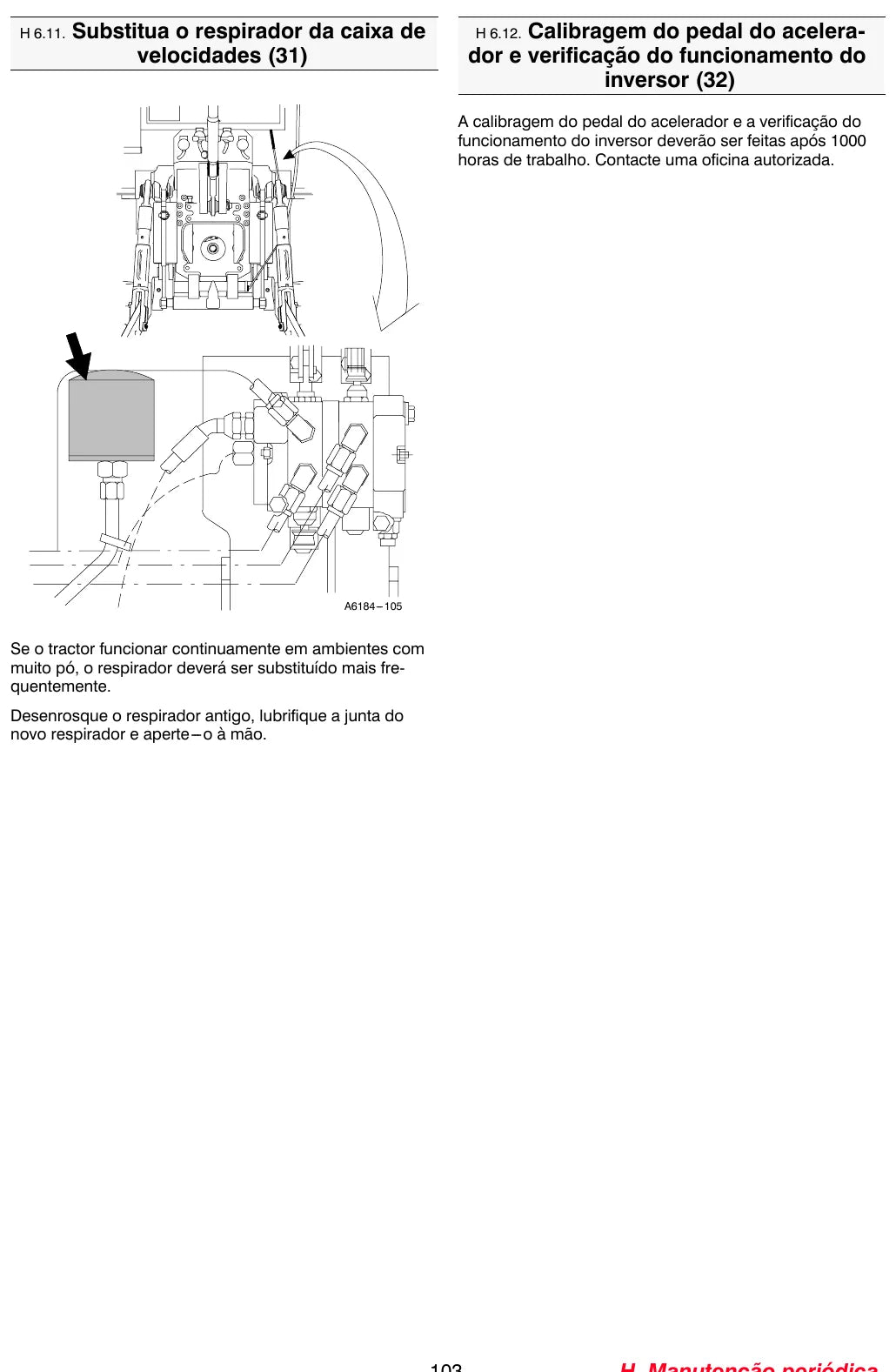 Manual do Operador Valtra 6250 a 8950 HiTech — Trator — 2003 — 191 Páginas em PDF — página interna 1