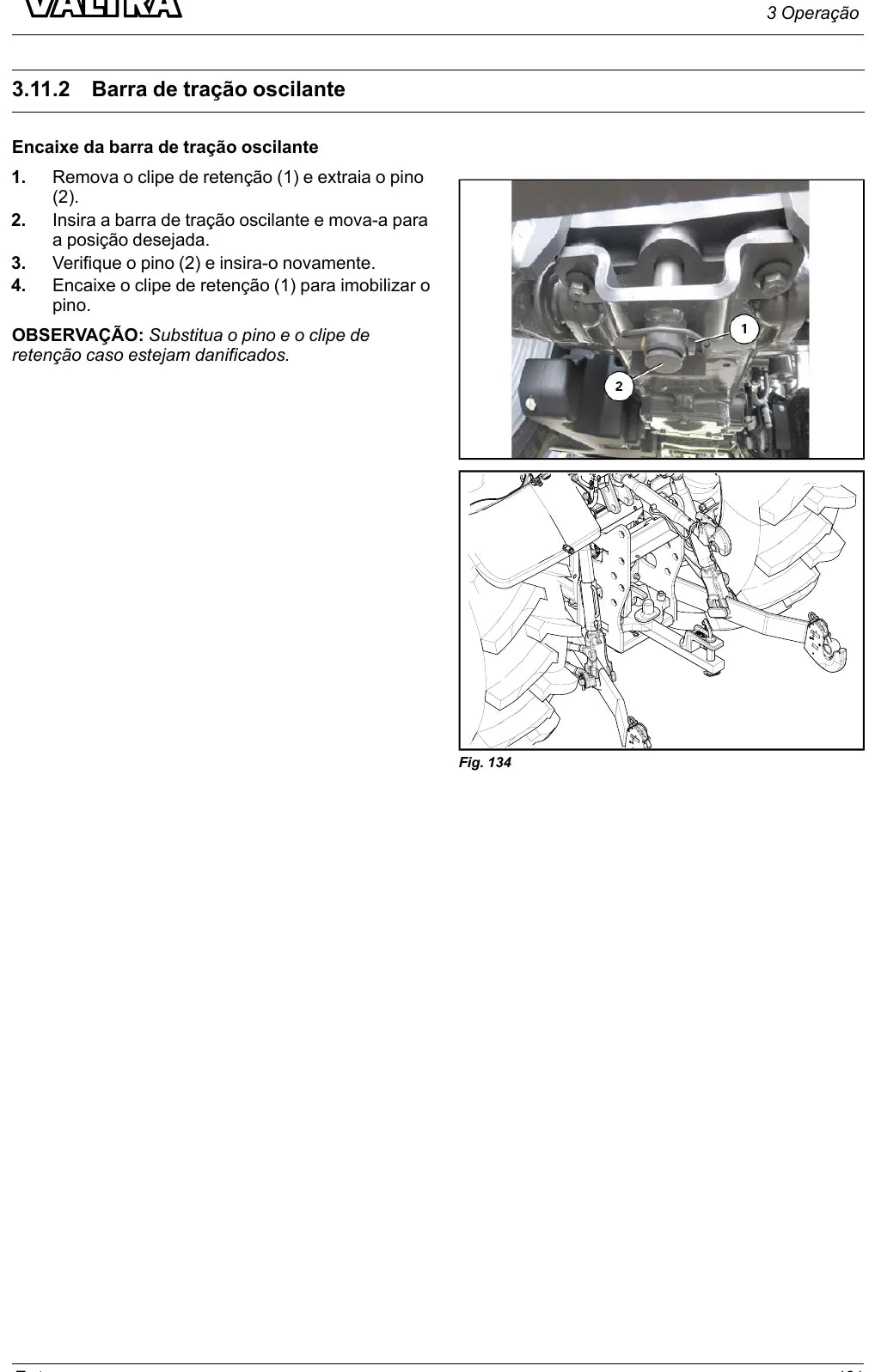 Manual do Operador Valtra A125, A135 e A145 HiTech — Trator — 2025 — 252 Páginas em PDF — página interna 3
