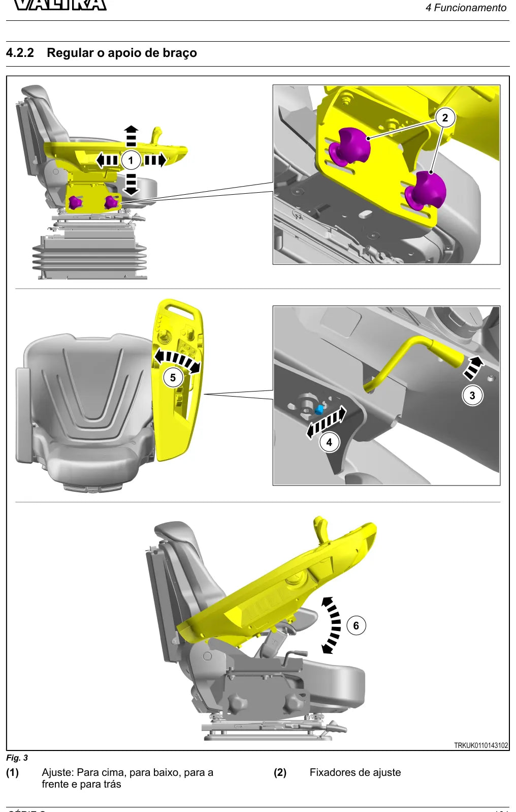 Manual do Operador Valtra G105A a G135A — Trator — Edições 2022 e 2025 — 442 e 450 Páginas em PDF — página interna 2