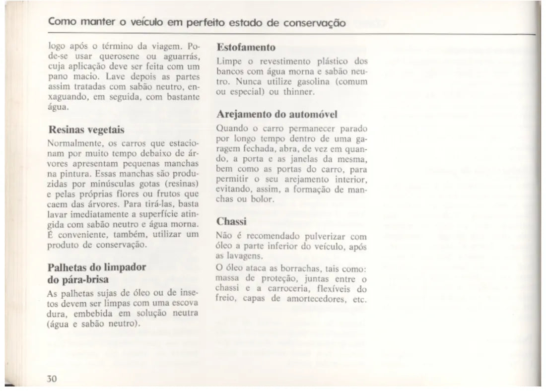 Página interna 3 — Volkswagen Fusca 1982