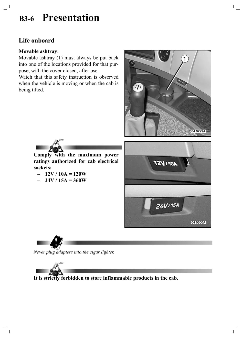 Manual do Proprietário Renault Trucks Premium DXi 11 330, 380 e 440 — amostra 3 de página interna do documento