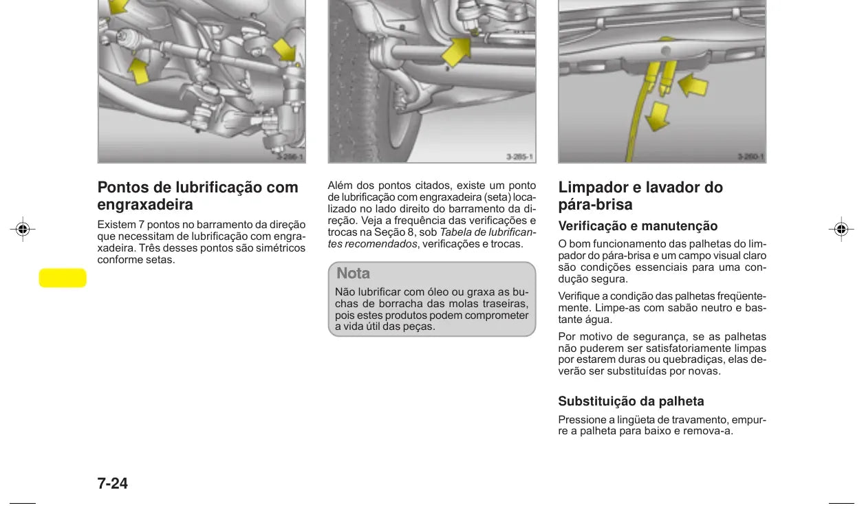 Página interna do Manual do Proprietário Chevrolet S10 / Blazer — Picape e utilitário esportivo