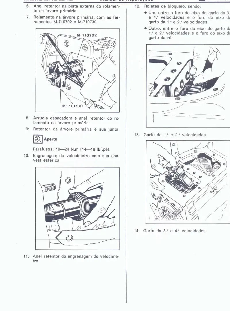 Página interna 3 — Manual de Oficina Chevrolet C10 e Veraneio