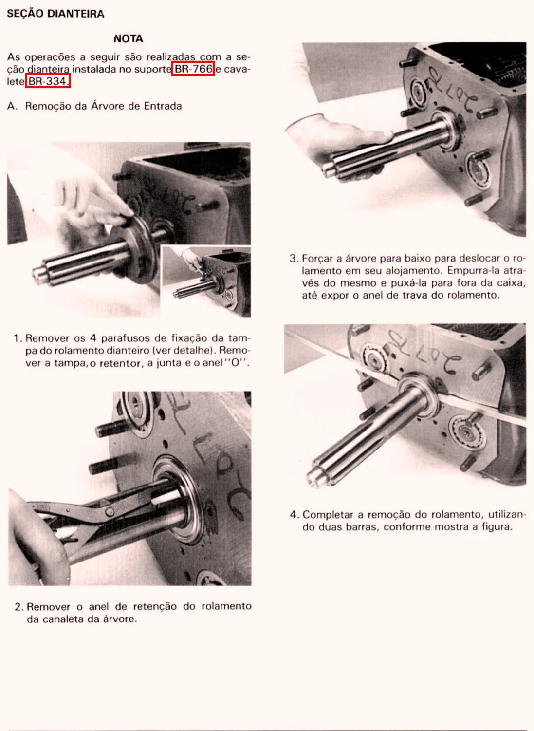 Manual de Reparação Caixa de Mudanças Eaton RT-7608LL Volkswagen — página interna 1 do PDF (Manual de Reparação)