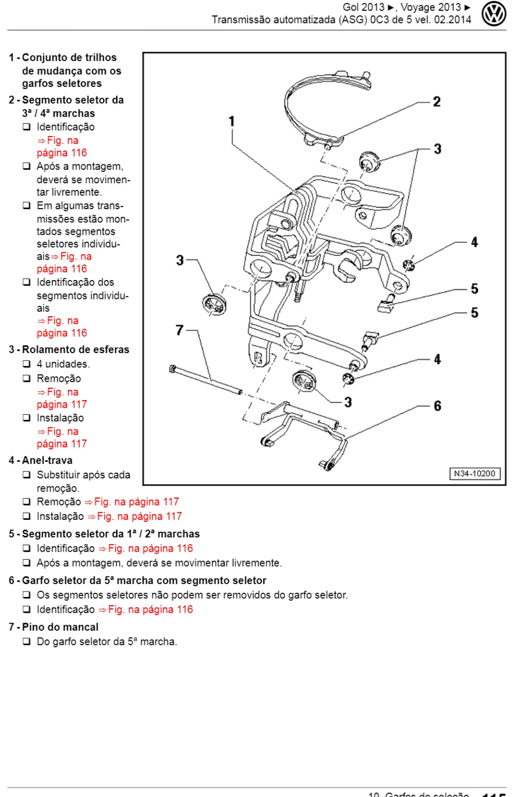 Volkswagen VW OC3 - Transmissao automatizada — figura técnica 3