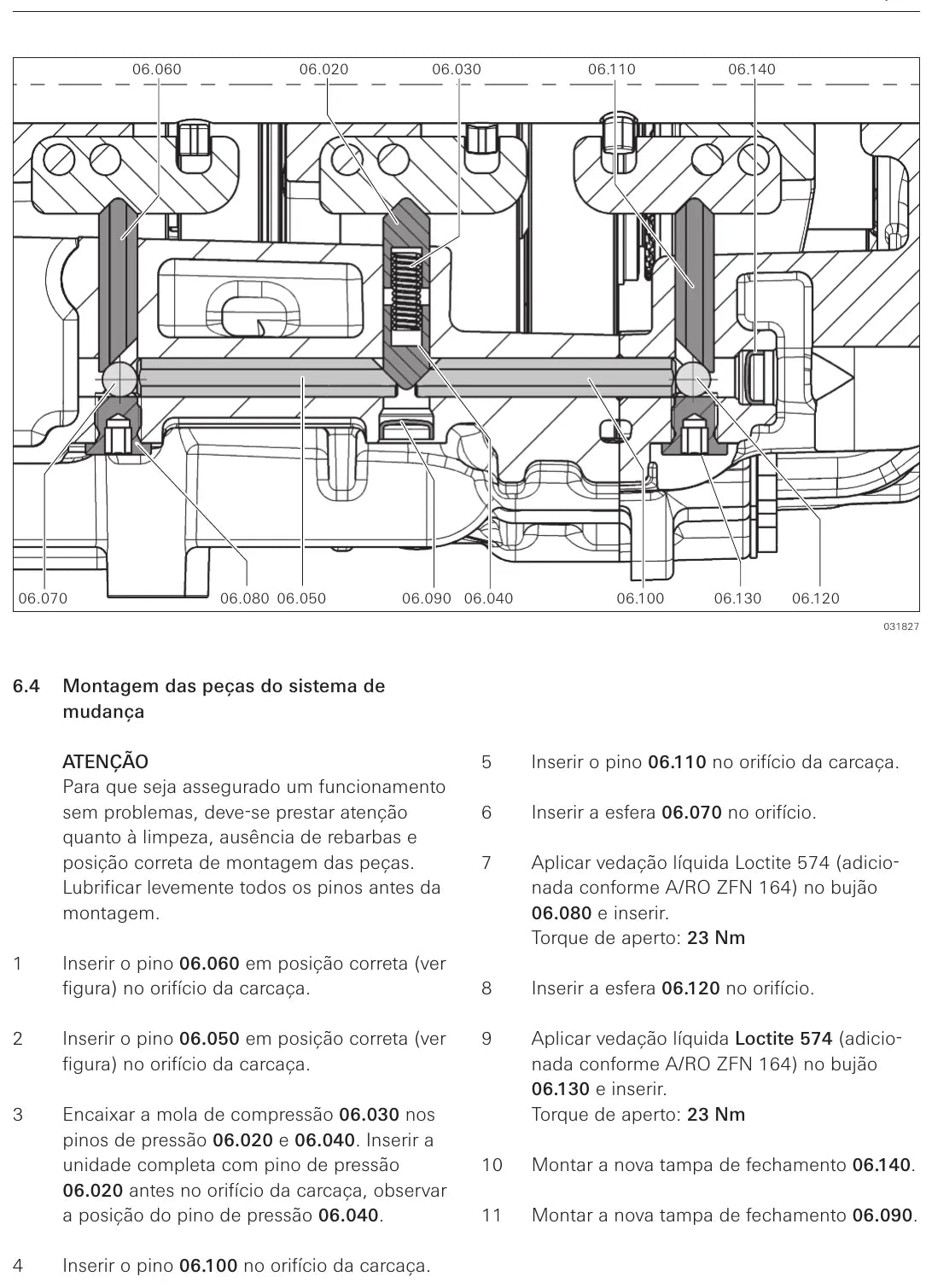 Manual de Reparação Caixa de Câmbio ZF 5 S 400 V Ecolite — página interna 1 do PDF (Manual de Reparação)