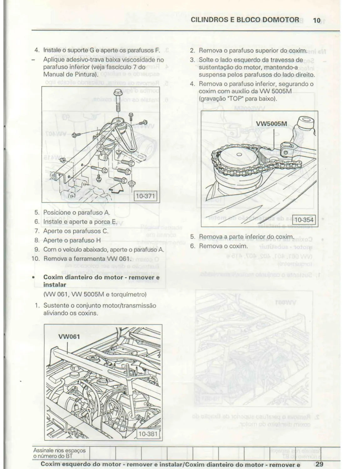 Página interna 1 — Motor AE 1.6