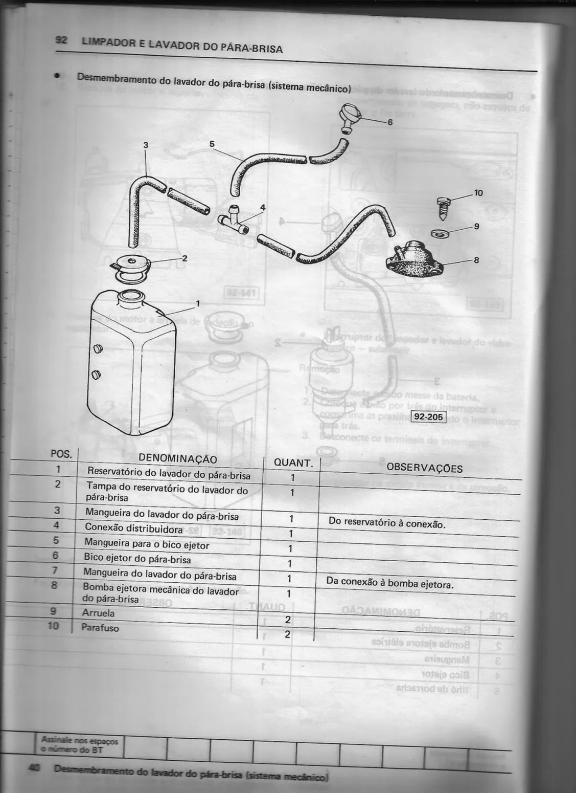 Página interna 3 — Manual de Serviço Volkswagen Gol e Saveiro — sistema elétrico