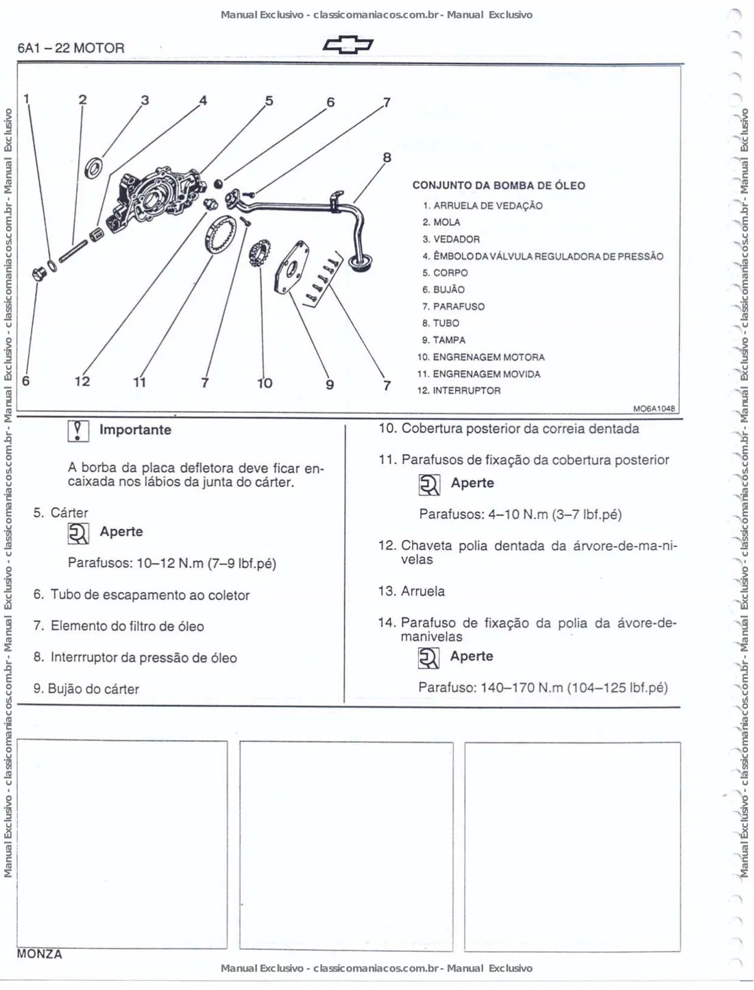 Página interna 2 — Chevrolet Monza 1994