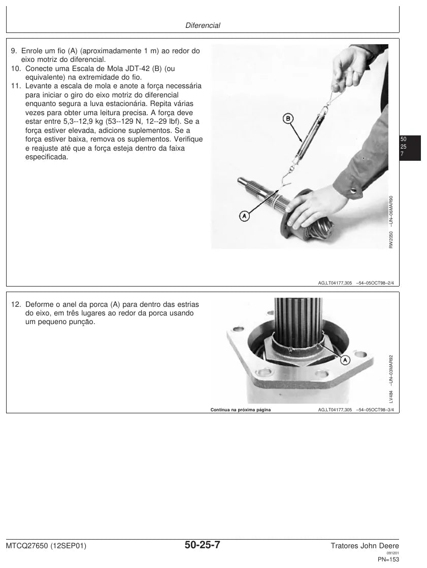Página interna 3 — Manual Técnico John Deere Tratores 5600 e 5700