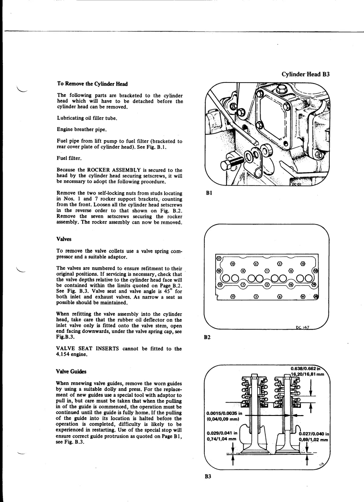 4.154 Perkins — motor, figura técnica 2