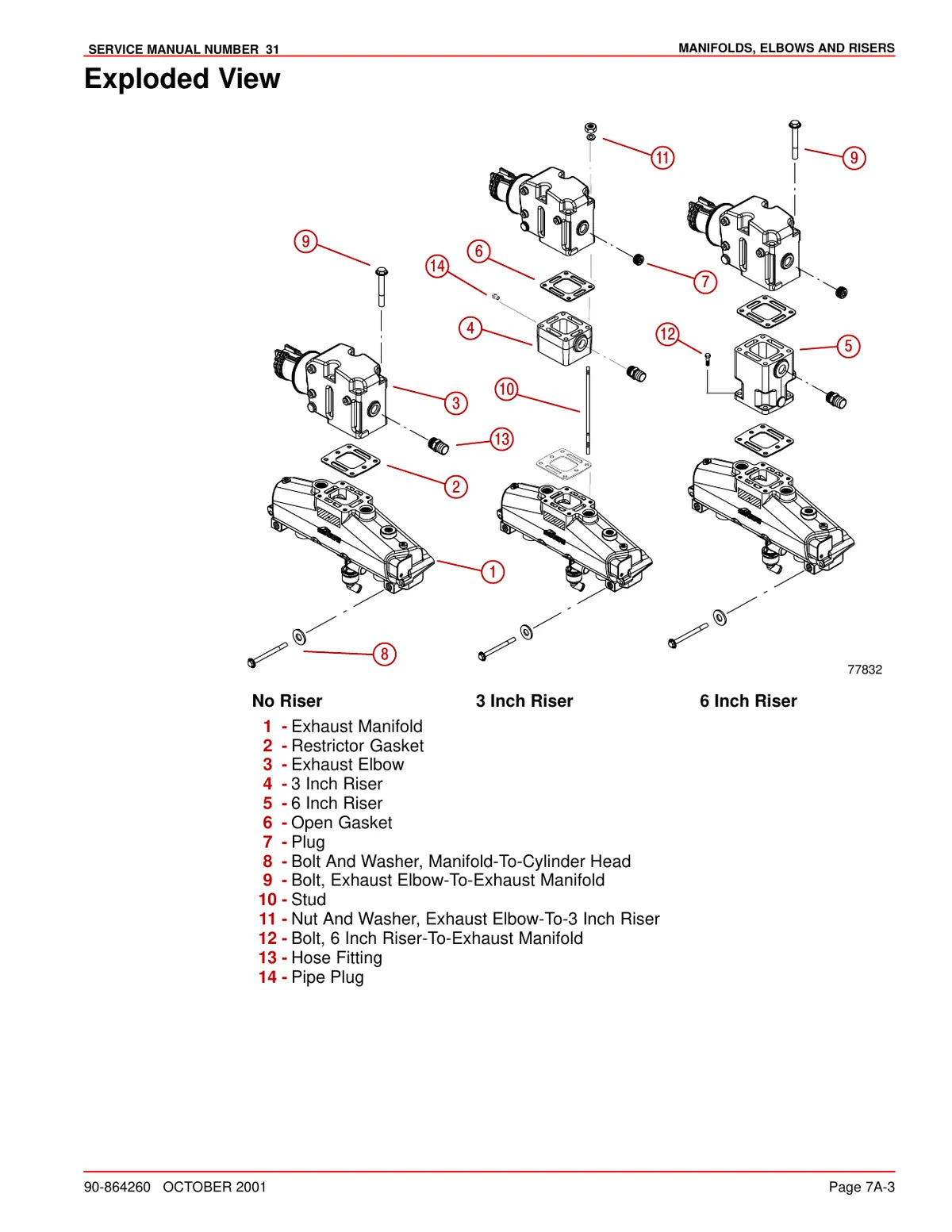 Mercruiser Motor 5.0L Mpi Alpha — motor marítimo, figura técnica 4