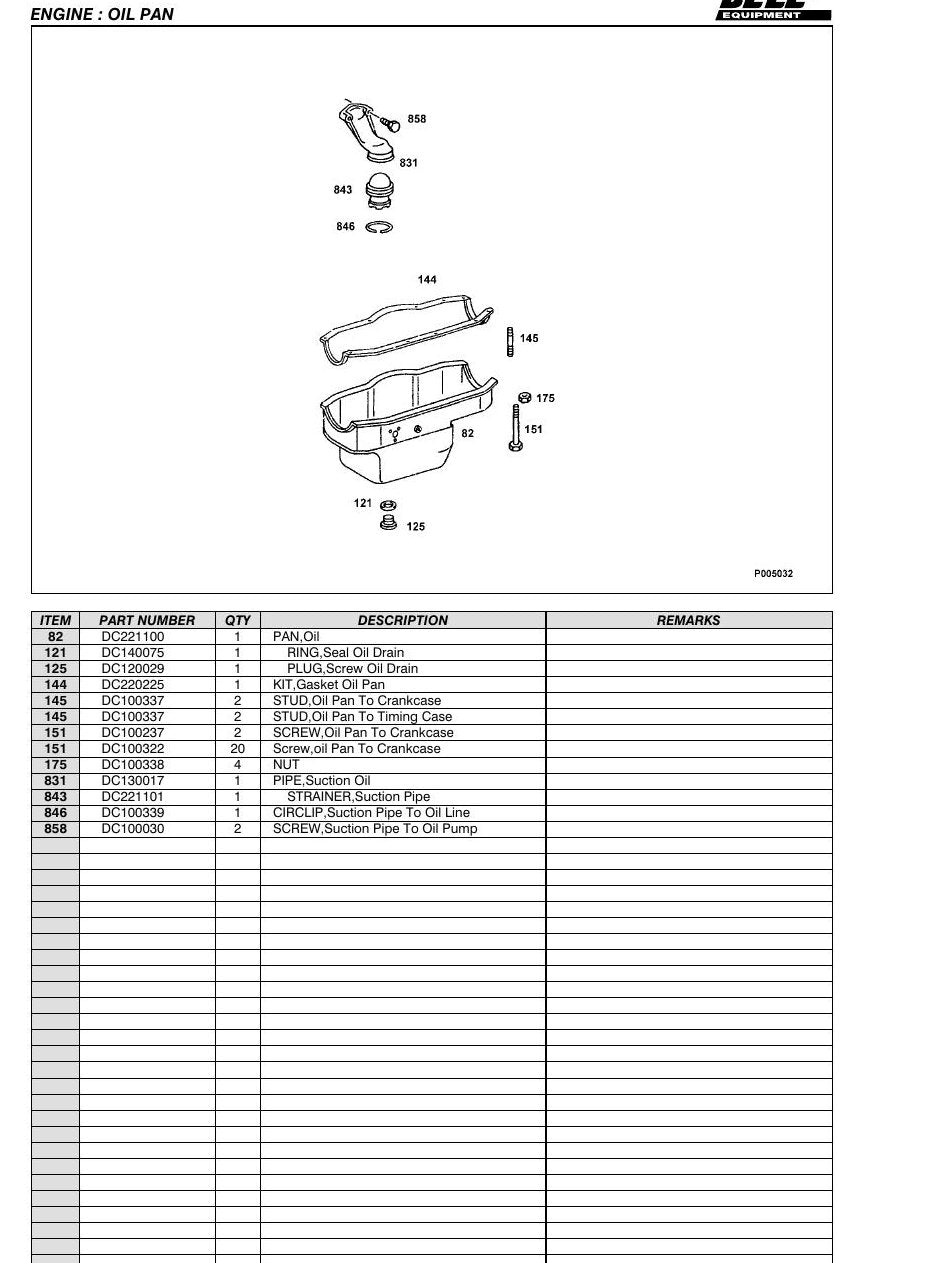 Motor Mercedes-Benz Motor OM366LA (aplicacao Bell B25C) — Catalogo de pecas oficial do motor OM366LA do Bell - diagrama 1