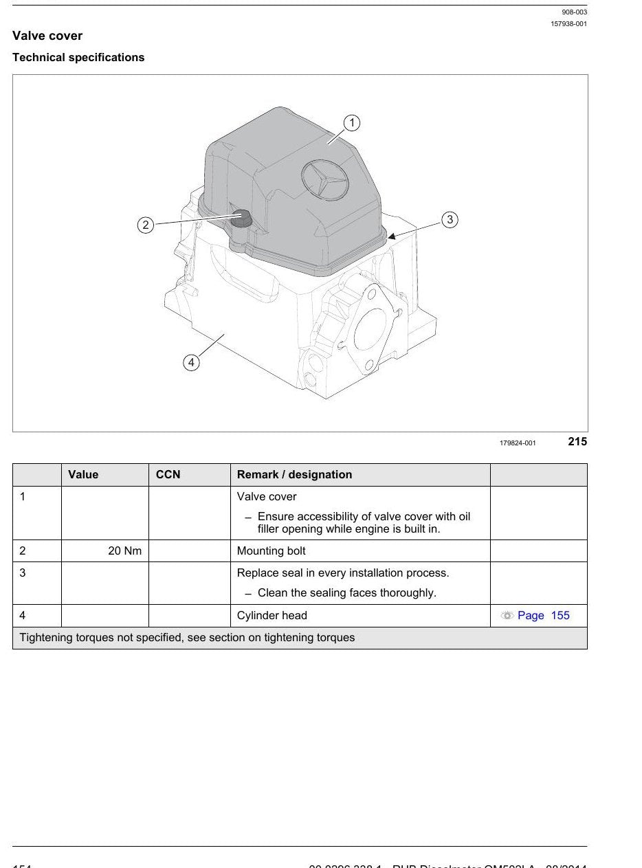 Motor Mercedes-Benz Motor OM502LA — Manual de reparação completo do motor V8 diesel Mercedes-Benz OM502LA - diagrama 1