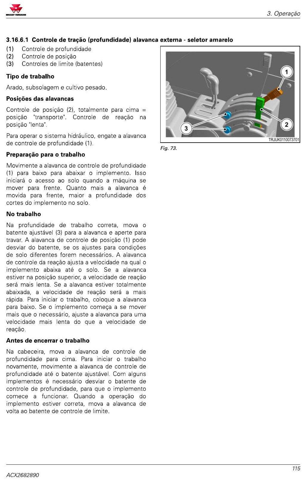 MF4280 Xtra - controle de tração (diagrama)