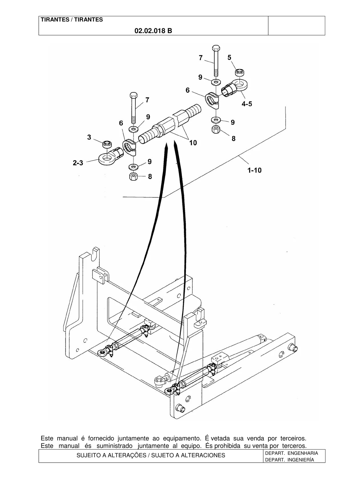 Linde Empilhadeira R17 — empilhadeira, vista explodida 4