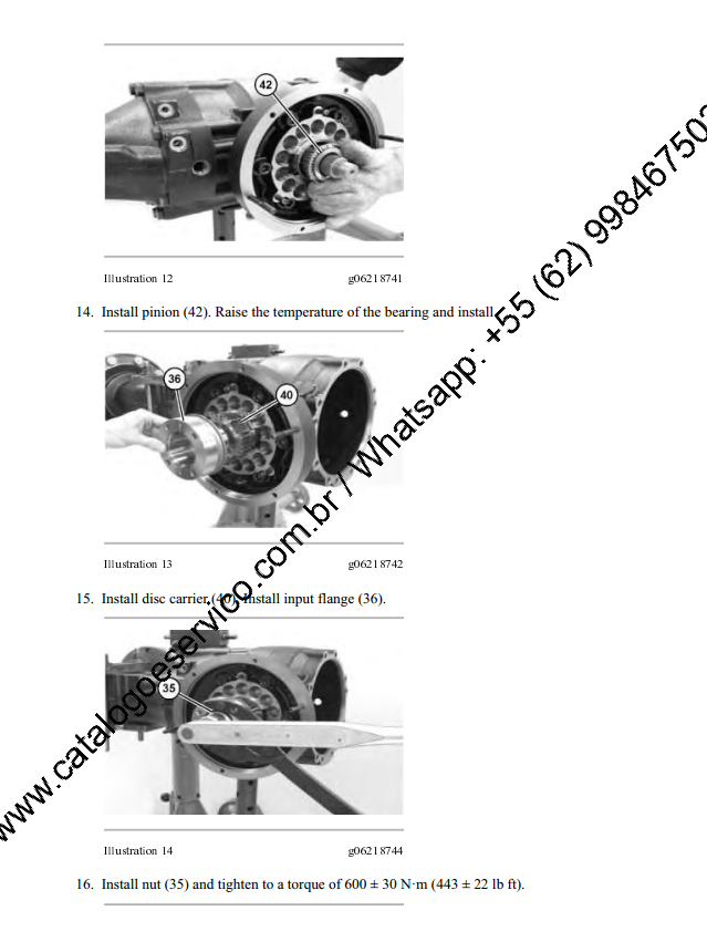 Manual de Serviço CATERPILLAR - 416F2 - Retroescavadeira - ( Inglês )