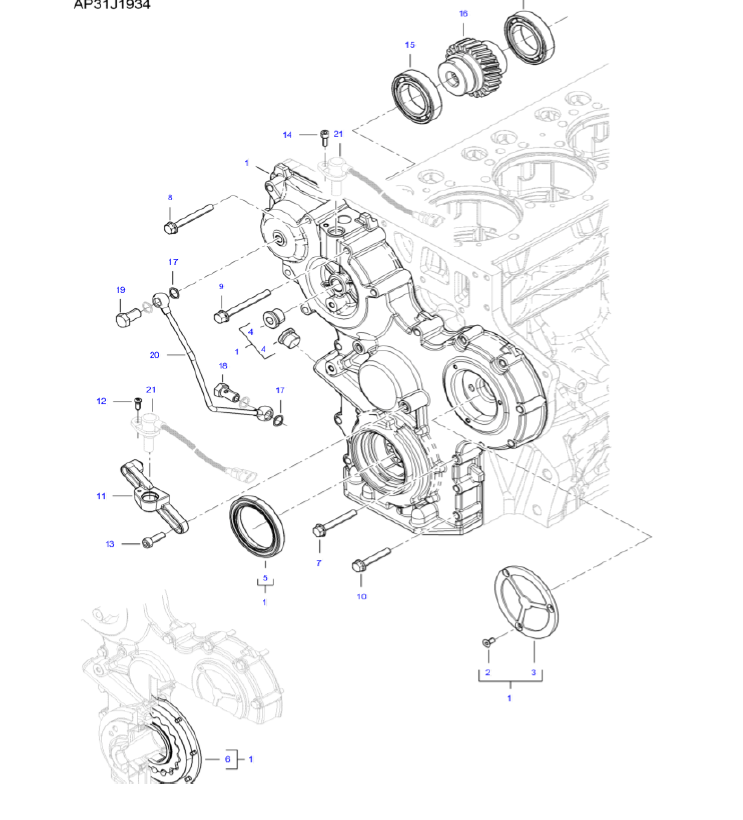 Catalogo de Pecas MF4408 Trator Massey Fergusson 2020 a 2025