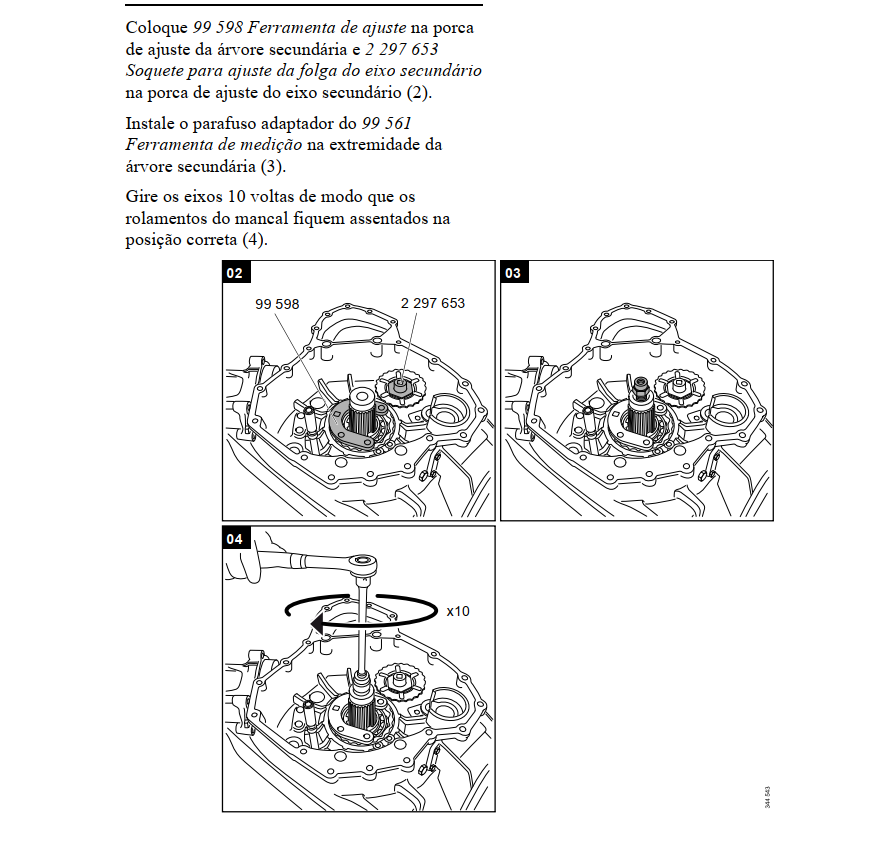 Manual de Serviço Câmbio Scania GR/S/O 875R — GRS895 — GRS905 — GRS925 — GRS926R | Caixa de Câmbio Scania